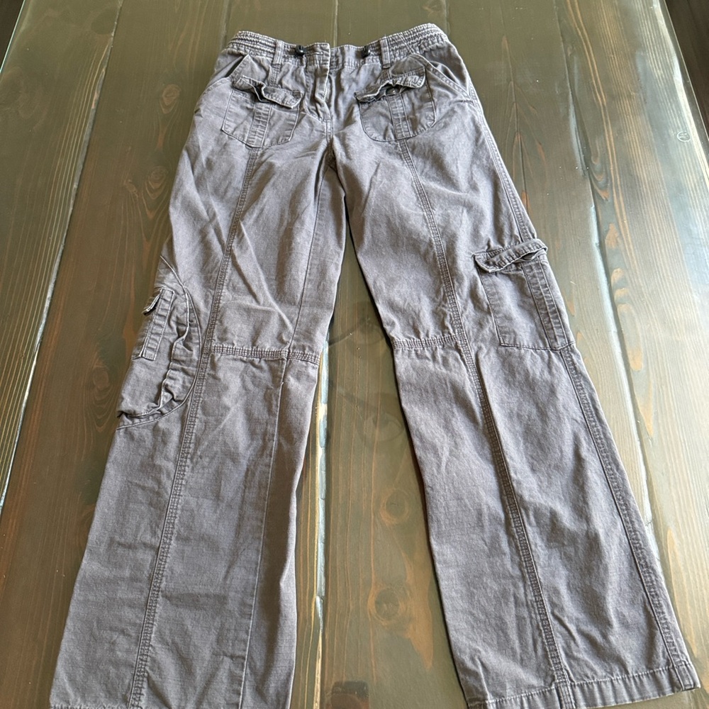 Brandy Melville Charcoal Cargo Pants